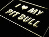 I Love My Pit Bull LED Light Sign - Way Up Gifts