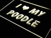 I Love My Poodle LED Light Sign - Way Up Gifts