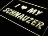 I Love My Schnauzer Dog LED Light Sign - Way Up Gifts