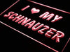 I Love My Schnauzer Dog LED Light Sign - Way Up Gifts