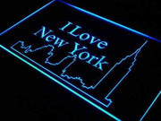 I Love New York LED Light Sign - LED Gift Works