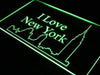 I Love New York LED Light Sign - Way Up Gifts