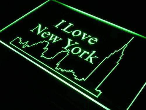 I Love New York LED Light Sign - Way Up Gifts