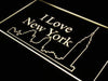 I Love New York LED Light Sign - Way Up Gifts