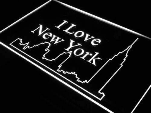 I Love New York LED Light Sign - Way Up Gifts