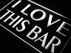 I Love This Bar LED Light Sign - Way Up Gifts