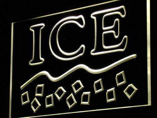 Ice Bags LED Light Sign - LED Gift Works