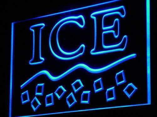 Ice Bags LED Light Sign - LED Gift Works