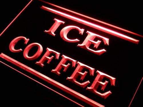 Ice Coffee LED Light Sign - Way Up Gifts