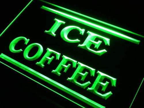 Ice Coffee LED Light Sign - Way Up Gifts