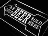 Ice Cold Beer Sold Here LED Light Sign - Way Up Gifts