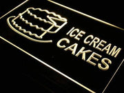 Ice Cream Cakes LED Light Sign - LED Gift Works