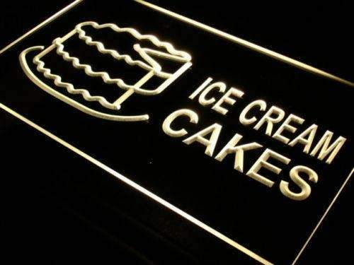 Ice Cream Cakes LED Light Sign - LED Gift Works