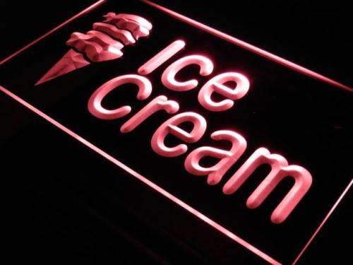 Ice Cream Cones LED Light Sign - LED Gift Works