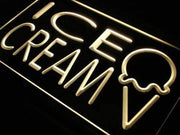 Ice Cream LED Light Sign - LED Gift Works