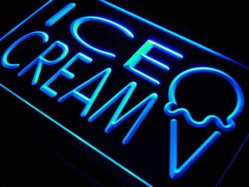 Ice Cream LED Light Sign - LED Gift Works