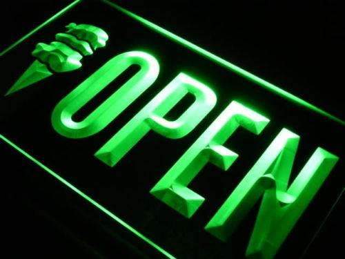 Ice Cream Shop Open LED Light Sign - LED Gift Works