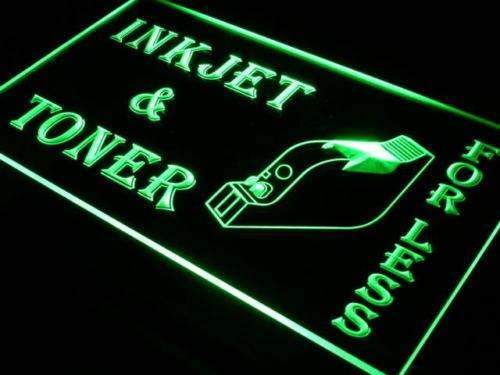 Inkjet Toner LED Light Sign - LED Gift Works