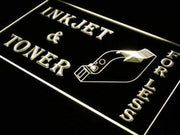 Inkjet Toner LED Light Sign - LED Gift Works