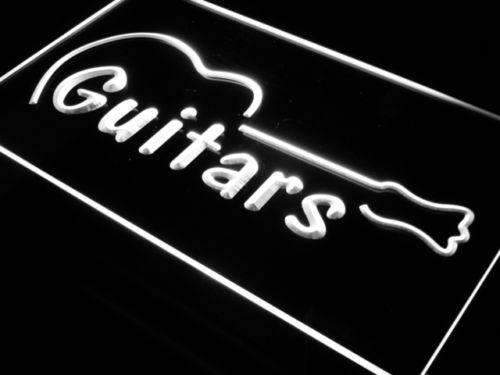 Instrument Store Guitars LED Light Sign - Way Up Gifts