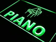Instruments Store Piano LED Light Sign - LED Gift Works