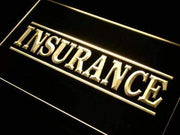 Insurance Services LED Light Sign - LED Gift Works