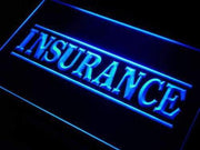 Insurance Services LED Light Sign - LED Gift Works