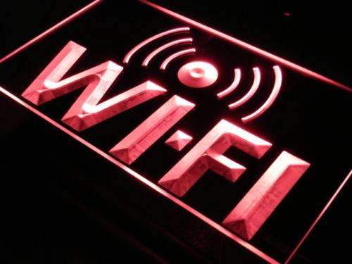 Internet Access Wifi LED Light Sign - LED Gift Works