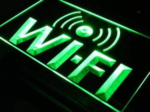 Internet Access Wifi LED Light Sign - LED Gift Works