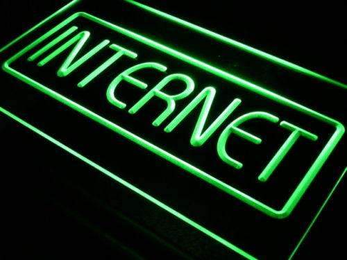 Internet Wifi LED Light Sign - LED Gift Works