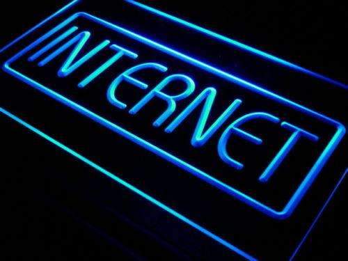 Internet Wifi LED Light Sign - LED Gift Works