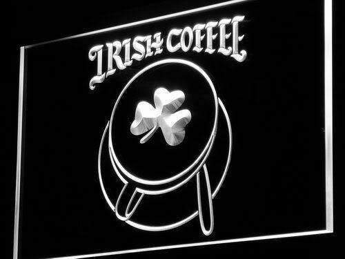 Irish Coffee LED Light Sign - Way Up Gifts