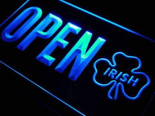 Irish Pub Open LED Light Sign - LED Gift Works