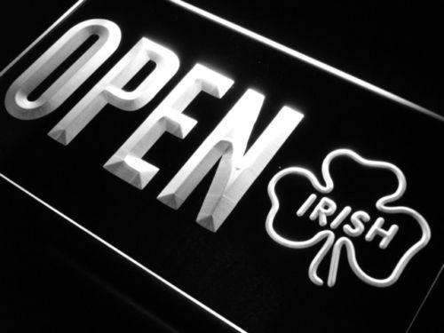 Irish Pub Open LED Light Sign - Way Up Gifts