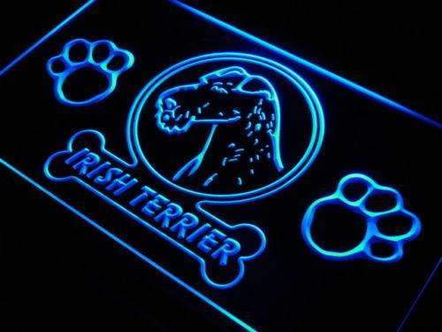Irish Terrier LED Light Sign - Way Up Gifts