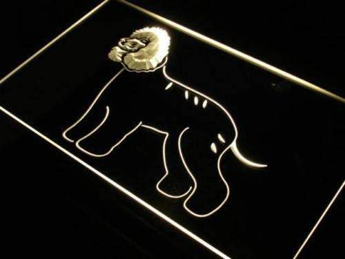 Irish Water Spaniel LED Light Sign - Way Up Gifts