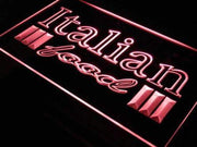 Italian Food LED Light Sign - LED Gift Works