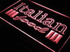 Italian Food LED Light Sign - Way Up Gifts