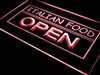 Italian Food Open LED Light Sign - Way Up Gifts