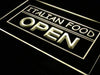 Italian Food Open LED Light Sign - Way Up Gifts