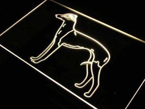 Italian Greyhound LED Light Sign - Way Up Gifts