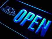 Italian Spaghetti Meatballs Open LED Light Sign - LED Gift Works
