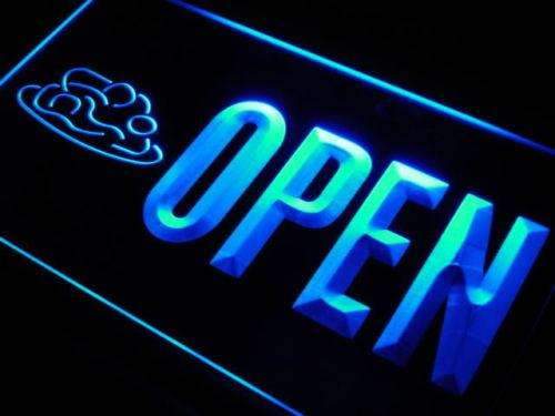 Italian Spaghetti Meatballs Open LED Light Sign - Way Up Gifts