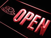 Italian Spaghetti Meatballs Open LED Light Sign - LED Gift Works