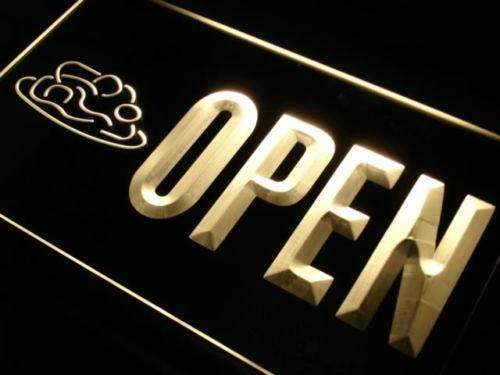 Italian Spaghetti Meatballs Open LED Light Sign - LED Gift Works