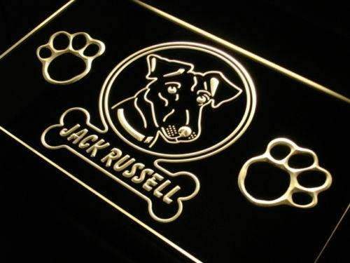 Jack Russell Dog LED Light Sign - LED Gift Works