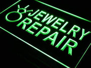 Jewelry Repair LED Light Sign - LED Gift Works
