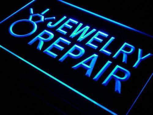 Jewelry Repair LED Light Sign - LED Gift Works