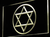 Jewish Star of David LED Light Sign - Way Up Gifts