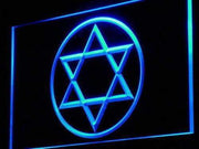 Jewish Star of David LED Light Sign - LED Gift Works